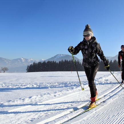 Cross-country ski trail Mariastein
