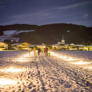 Weihnachtspfad in Itter